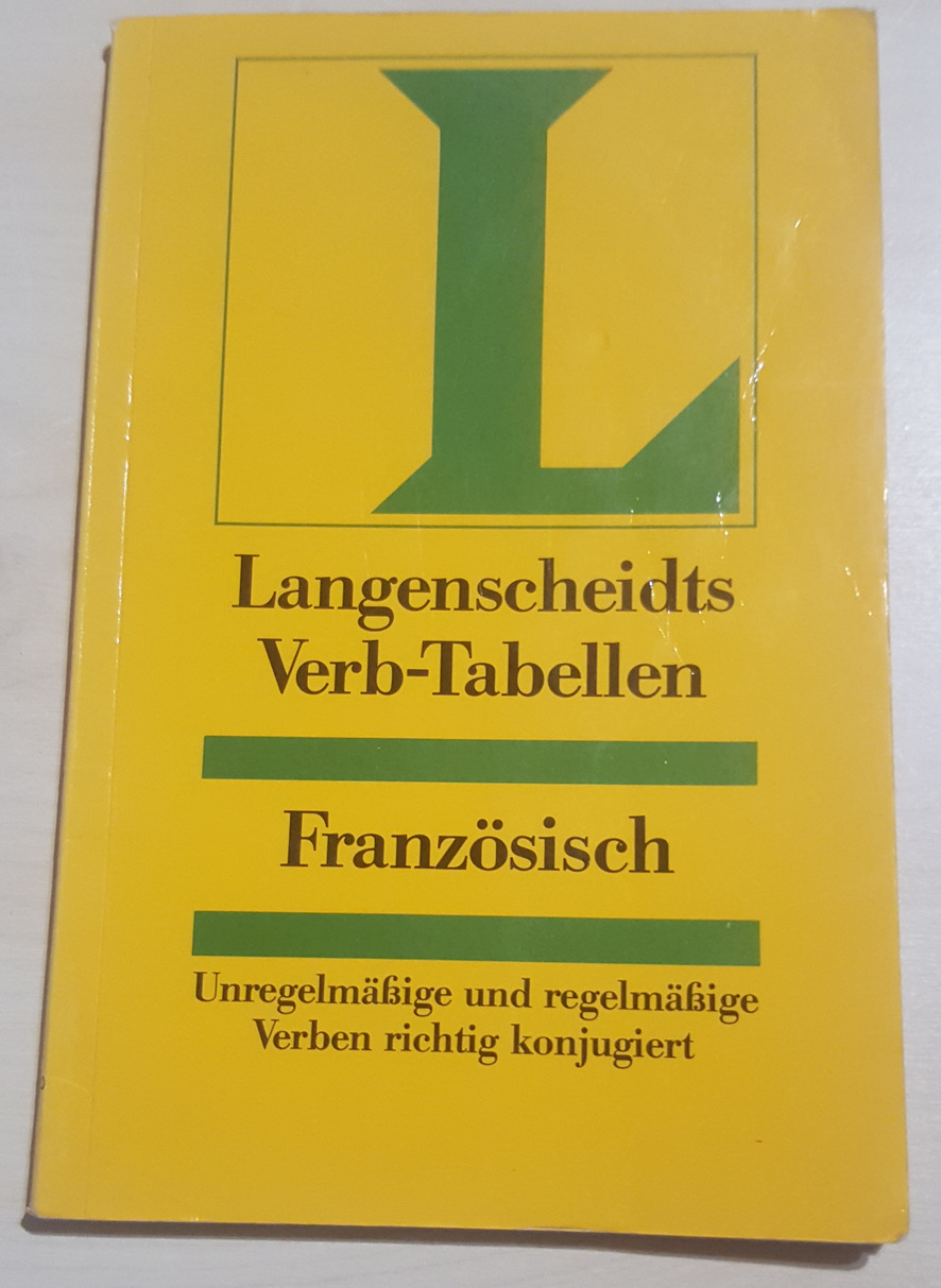 Langenscheidts Verb-Tabellen Französich