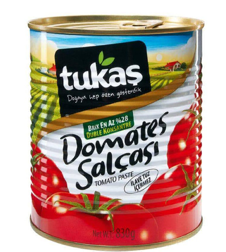 Tukaş Domates Salçası 830g