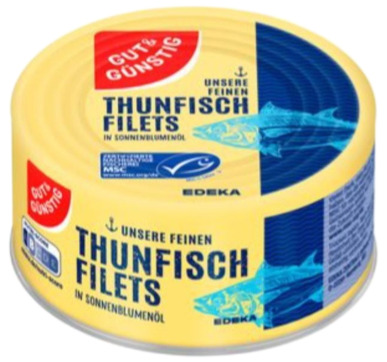 THUNFISCHFILETS Sonnenblumenöl 150g