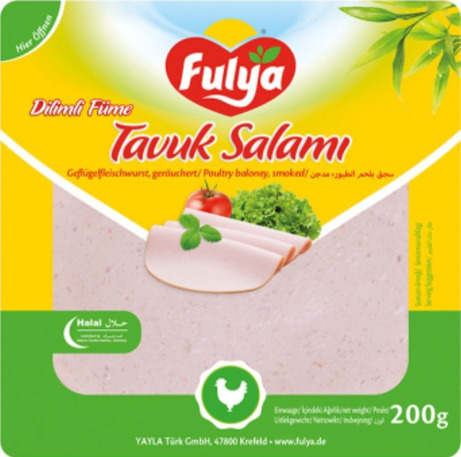 Fulya Tavuk Salamı 200gr