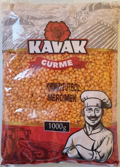 Kavak Kırmızı Mercimek 1kg